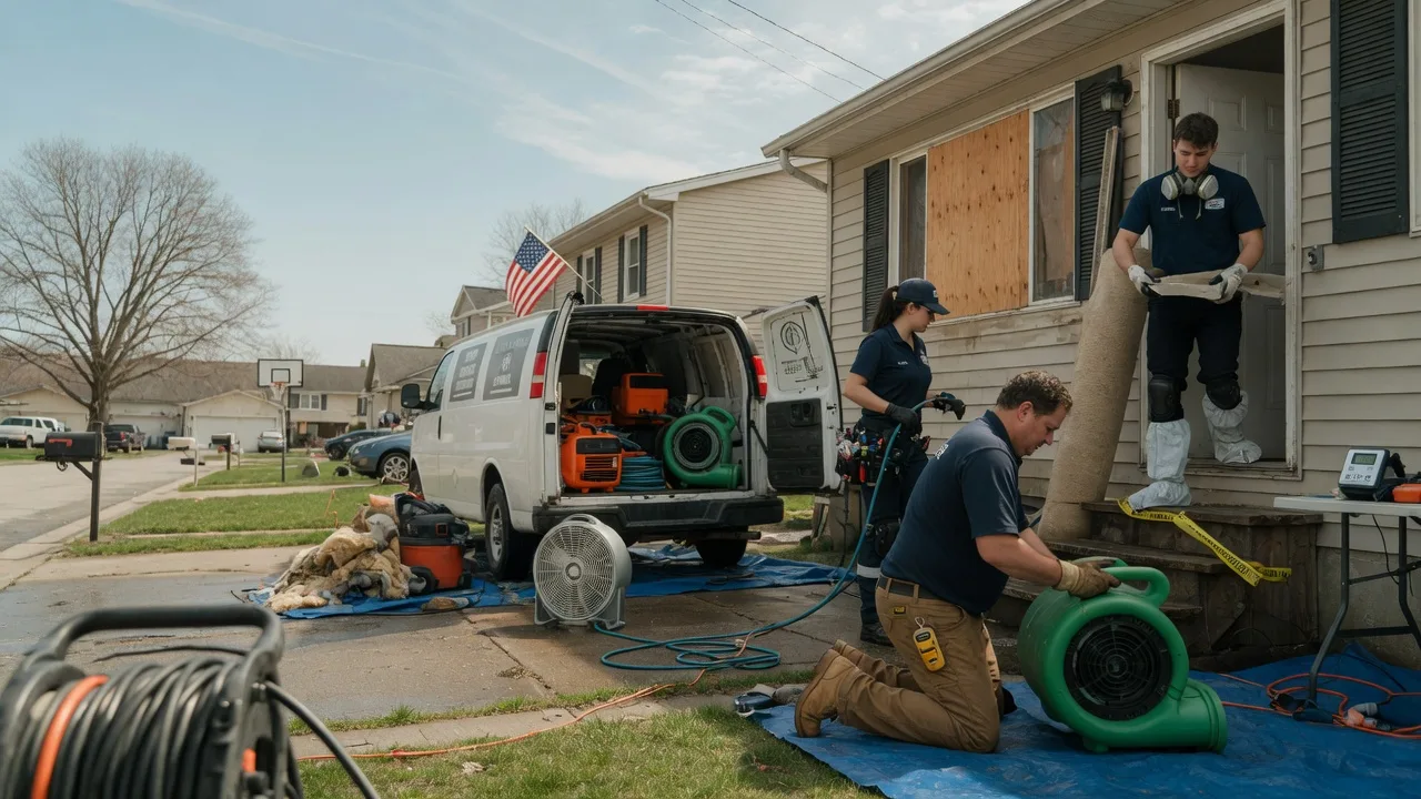 Water Damage Restoration in Trimble, OH near me